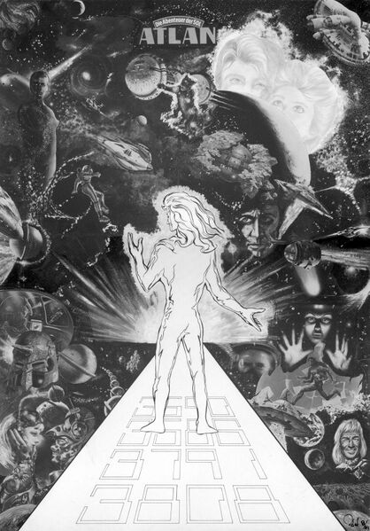 Abschied von den Abenteuern der SOL Atlan 674 Zeichner: Robert Straumann © Heinrich Bauer Verlag KG, Hamburg