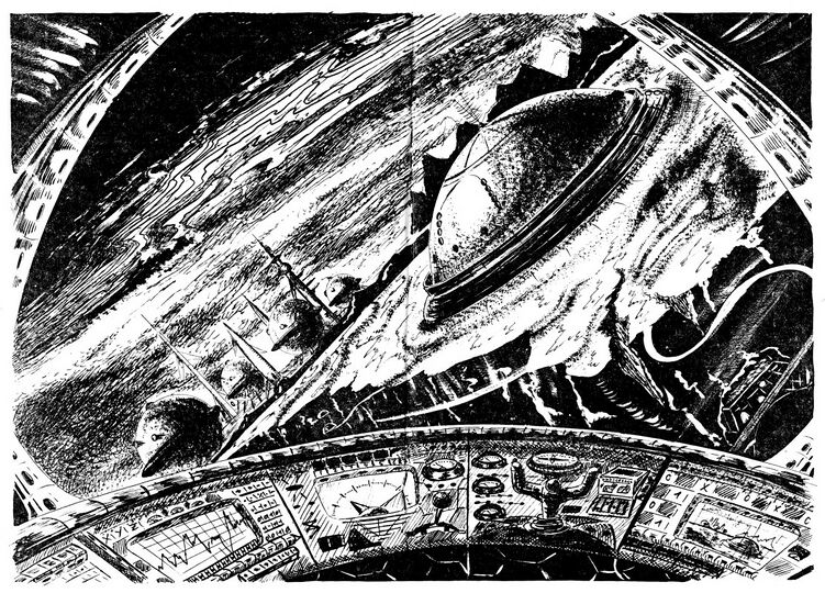 Impressionen Atlan 130 Zeichner: Johnny Bruck © Heinrich Bauer Verlag KG, Hamburg