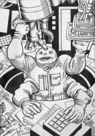 Merkur-Alpha - Blo Rakane PR 2124 Zeichner: Michael Wittmann © Heinrich Bauer Verlag KG, Hamburg