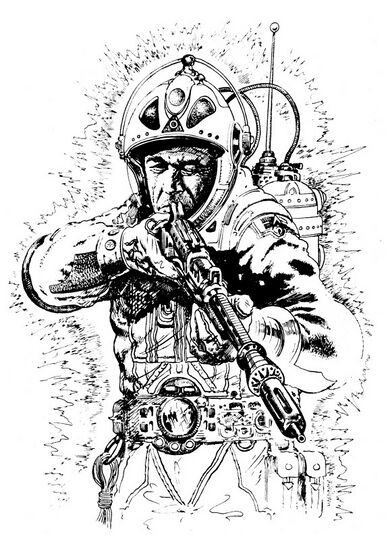 Impressionen Atlan 104 Zeichner: Johnny Bruck © Heinrich Bauer Verlag KG, Hamburg