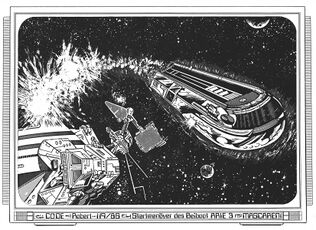 Startmanöver des Beiboot ARIE 3 / MASCAREN © Heinrich Bauer Verlag KG