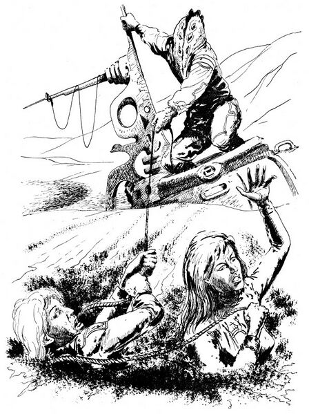 Impressionen Atlan 203 Zeichner: Johnny Bruck © Heinrich Bauer Verlag KG, Hamburg