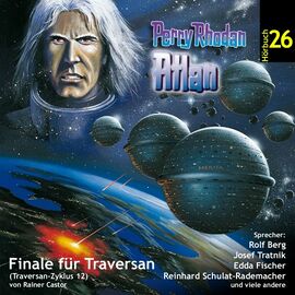 Hörspiel 26: Finale für Traversan (Traversan-Zyklus 12), Zeichner: Alfred Kelsner, © Eins A Medien GmbH, Köln